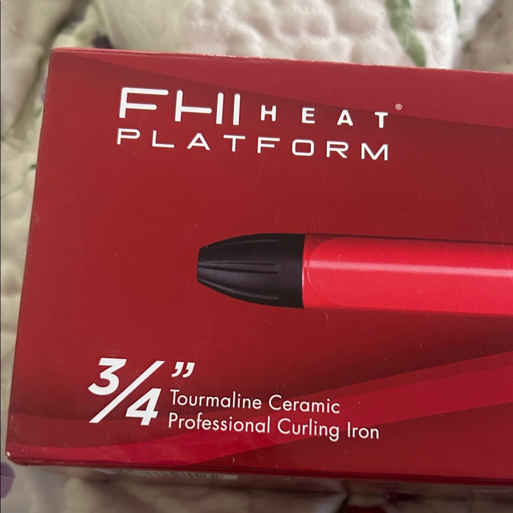 FHI Heat Platform Red Curling Iron-brand new inbox never used - Picture 2 of 7
